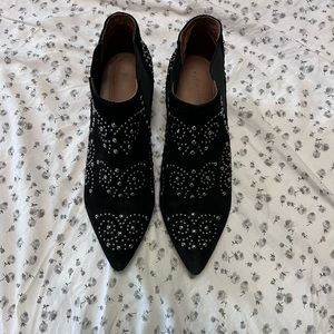 Jeffrey Campbell Embellished Ankle Boots